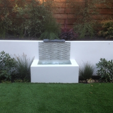 Glass Mosaic Water Feature