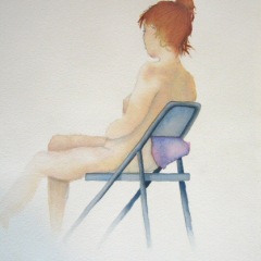 PregnantNudeWatercolor
