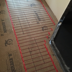 Imbeded Cable Radiant Heat
